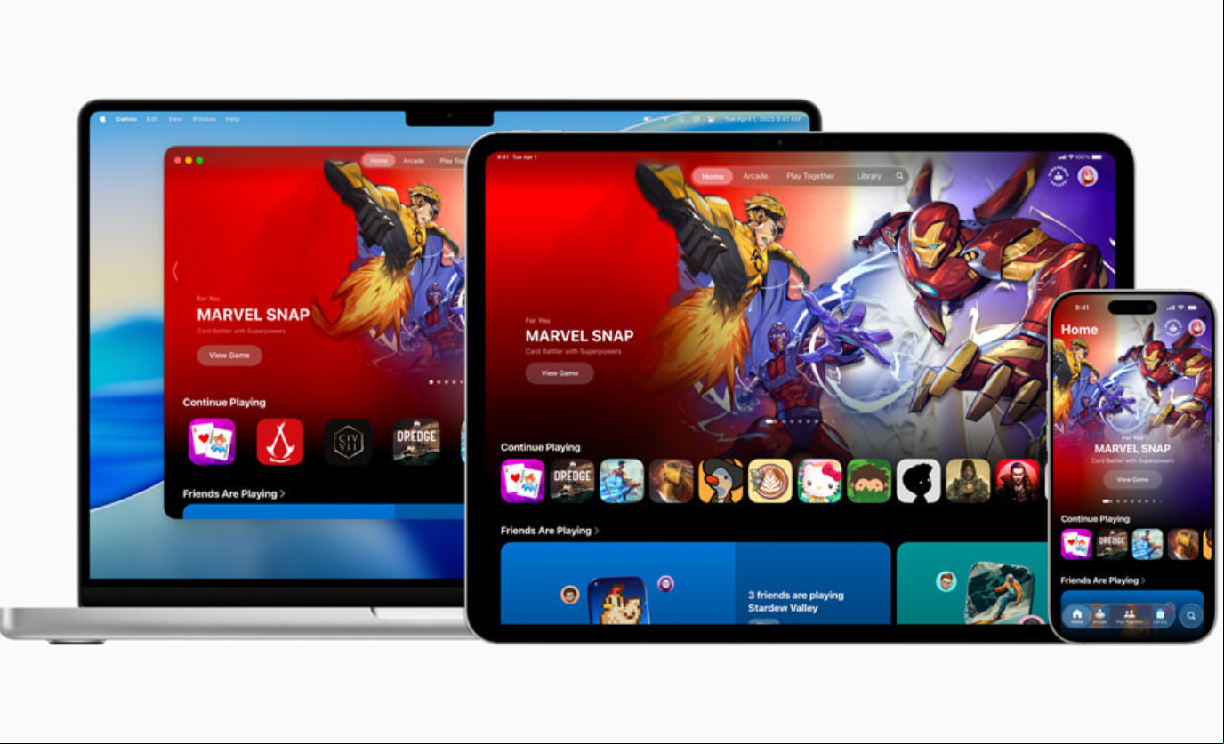 Apple Jogos vai facilitar que os gamers do ecossistema iOS explorem o Apple Arcade, serviço de  com mais de 200 jogos para os dispositivos da marca