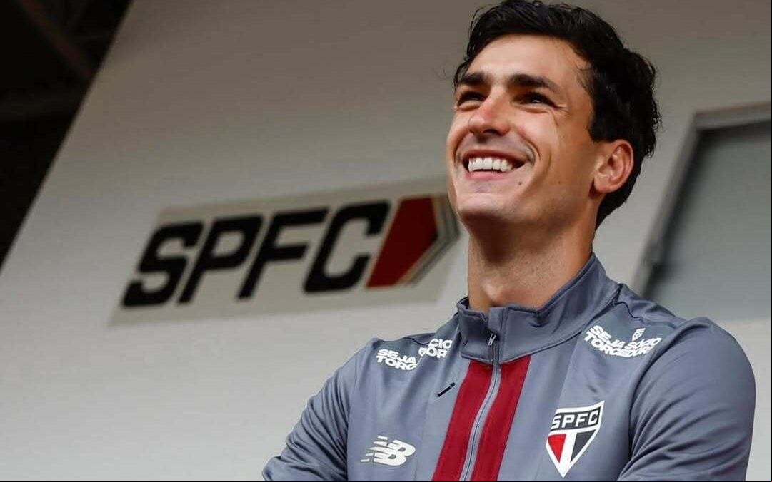 Dinenno falou sobre chegada ao São Paulo (Foto: Divulgação/ SPFC)
