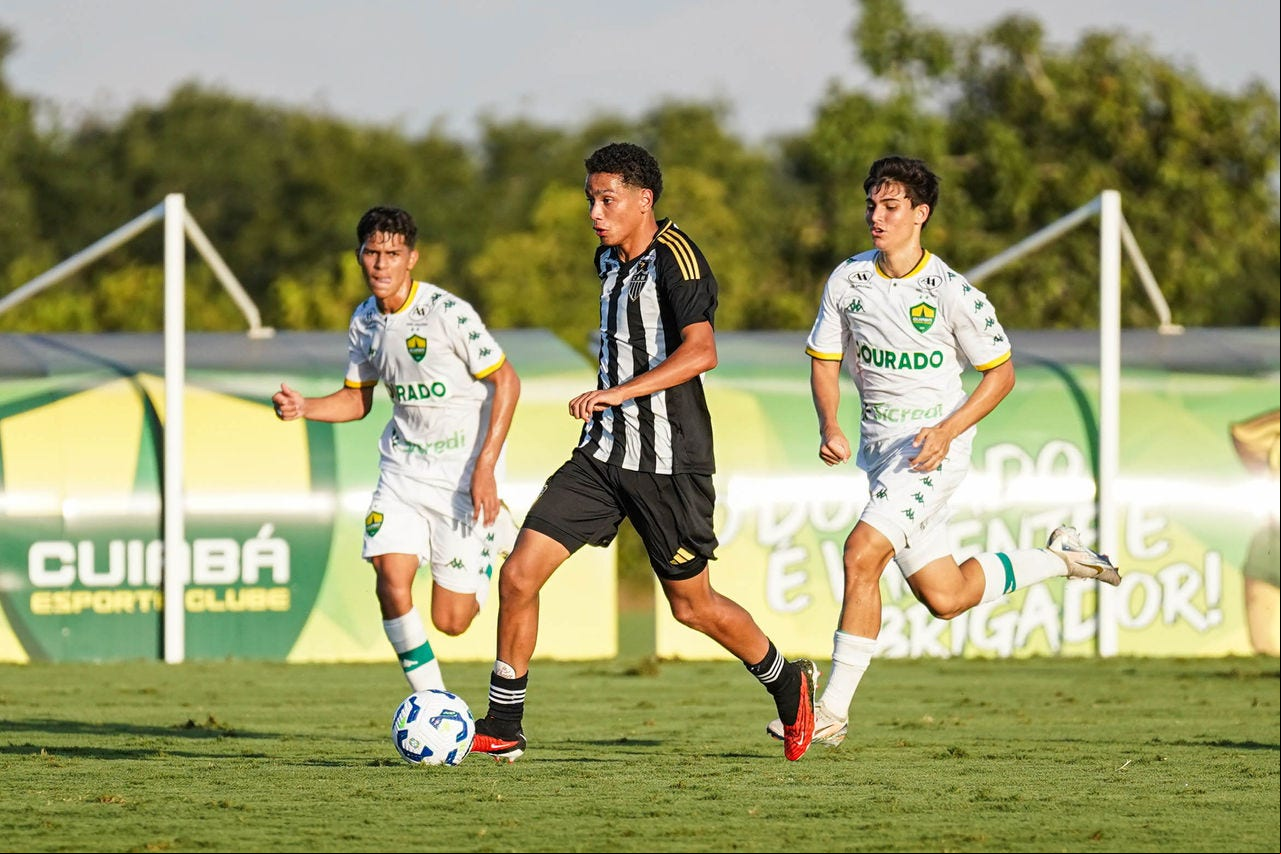 Atlético sonha com primeiras colocações no Brasileiro Sub-17