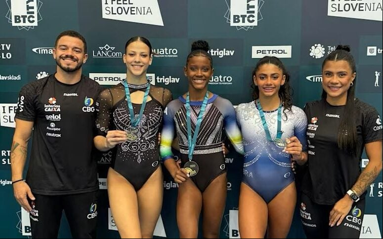 Destaques da Copa do Mundo da Eslovênia disputam o Pan de Ginástica (Foto: Confederação Brasileira de Ginástica/ CBG)